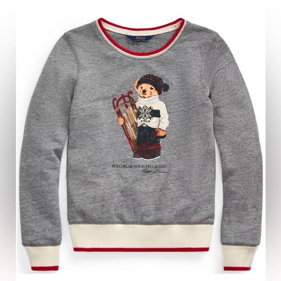 Sled polo bear sweatshirt Clearance